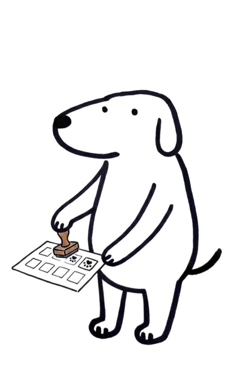 Guka stamp dog