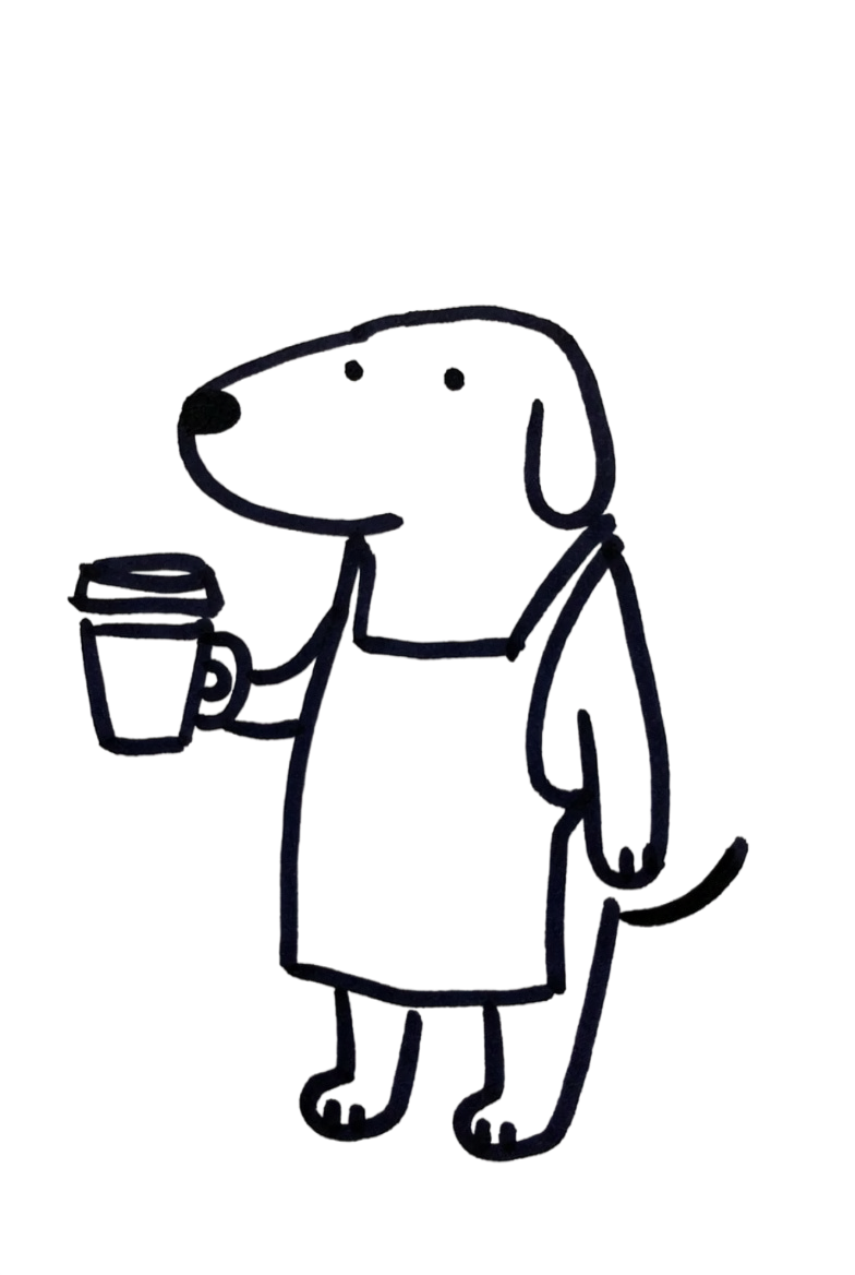 Cafe dog
